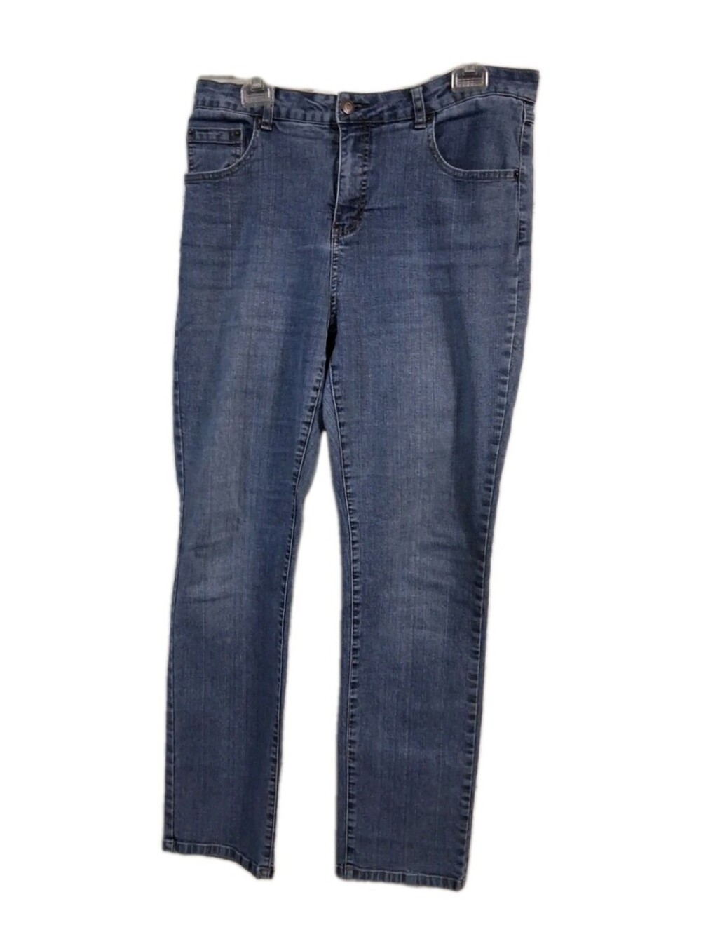 Women's Westport Stretch 5-Pocket  Jeans Straight Leg Size 14, 32Wx29L, UGC